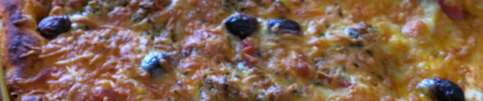 pizza de pernil serrano i mozzarella