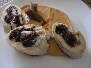 Rodó pollastre amb botifarró