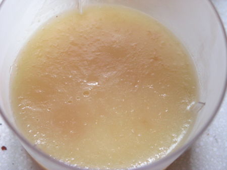 Gotet de gelatina de préssec paraguaià