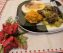 tall rodó de pollastre amb dàtils, cebetes i moniato
